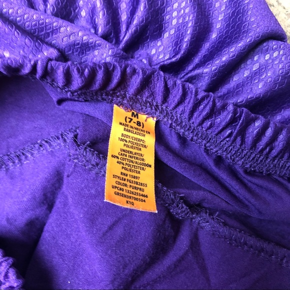 ❤️6/$25 Purple layered reptile  skirt  size 7-8 - Picture 3 of 3